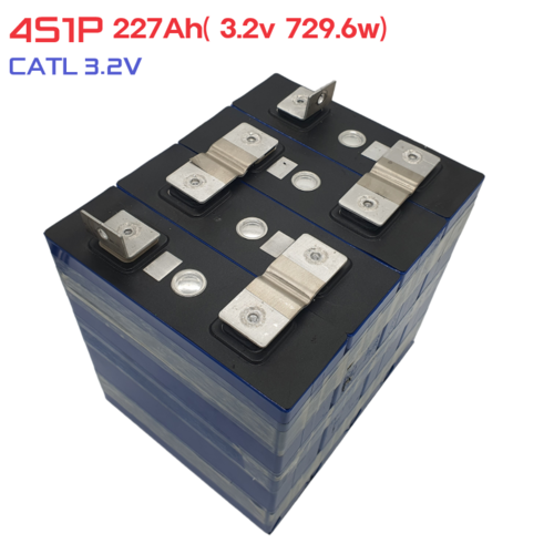 CATL 정품 227Ah(729.6w) 4S1P 인산철LiFepo4 배터리팩 (4셀 기준)