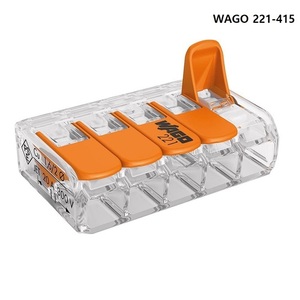WAGO 221-415 배선용 5P 최대 0.4-4SQ 와이어 커넥터