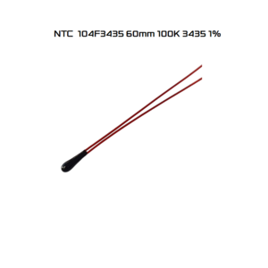 NTC 서미스터 MF52 104F3435 60mm 100K 3435 1%  NTC Thermistor