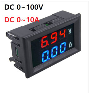 디지털 LED 배터리 용량,암페어 10A  표시기